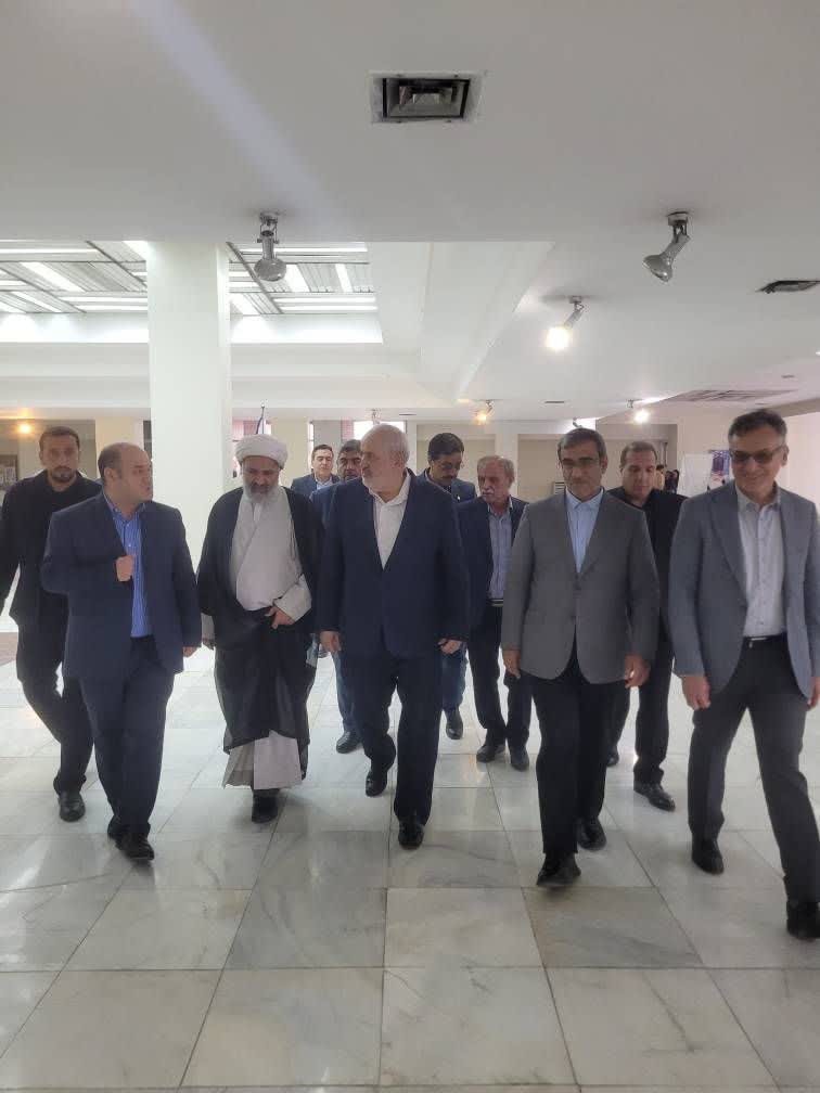 حضور شرکت ریزموج الکتریک طوس در بازدید وزیر نیرو از پژوهشگاه نیرو